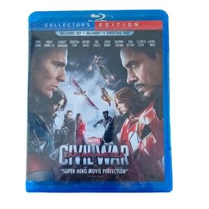 MARVEL 2016 COLLECTORS EDITION CAPTAIN AMERICA-CIVIL WAR MOVIE NWT